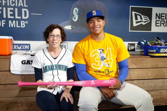 Mariners Honorary Bat Girl, by Mariners PR