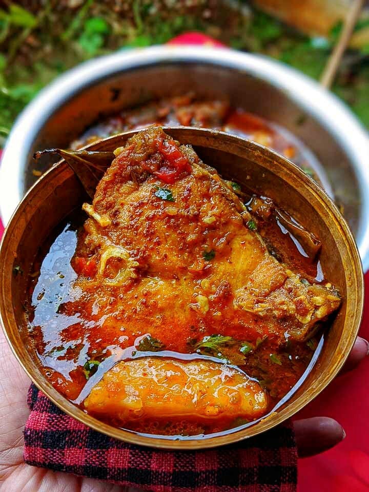 Masala Fish Curry in Bengali style