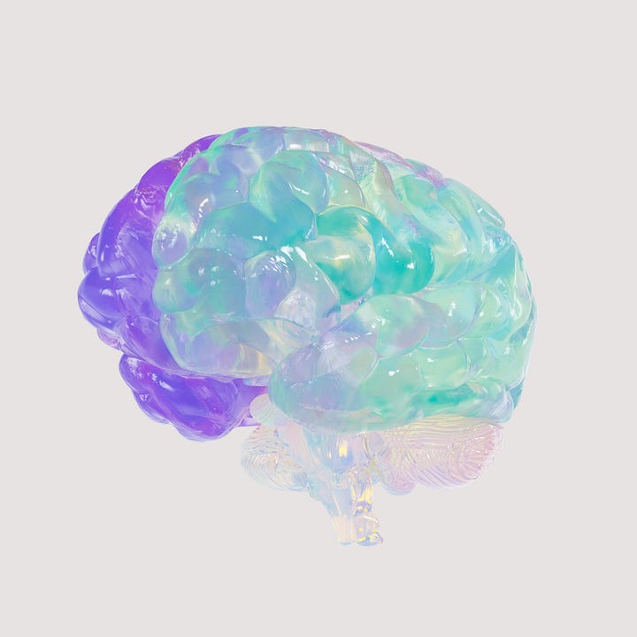 This image is made of clear, pink, blue, purple, and green air-filled bubbles shaped like a brain. I chose it for Six Emotional Enemies Inside Your Mind and How to Abolish Them because it was eye-catching.