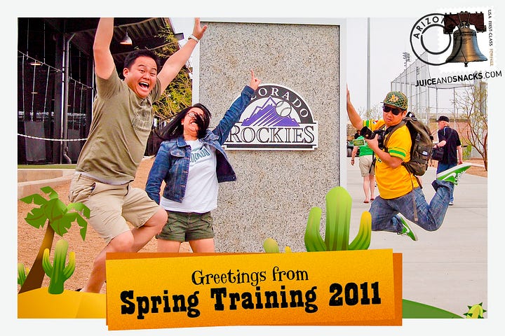 Greetings from Spring Training 2011!