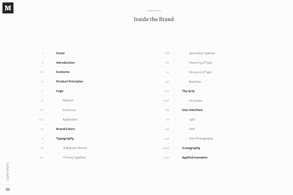 Medium's Style Guide