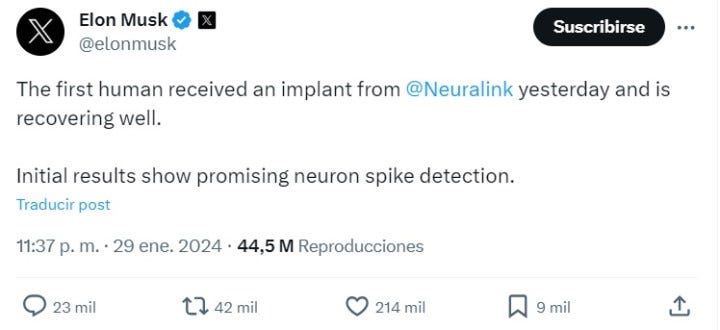 Elon on @X