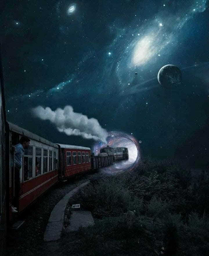 The Universe Through a Train Window