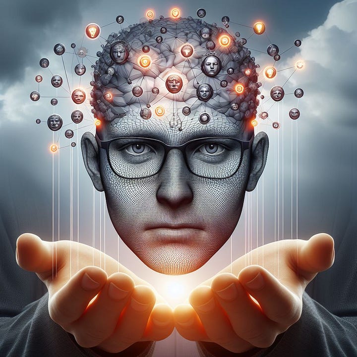 A realistic image representing the common misconceptions about Emotional Intelligence, highlighting the clarity and dispelling myths in a simple and understandable way.
