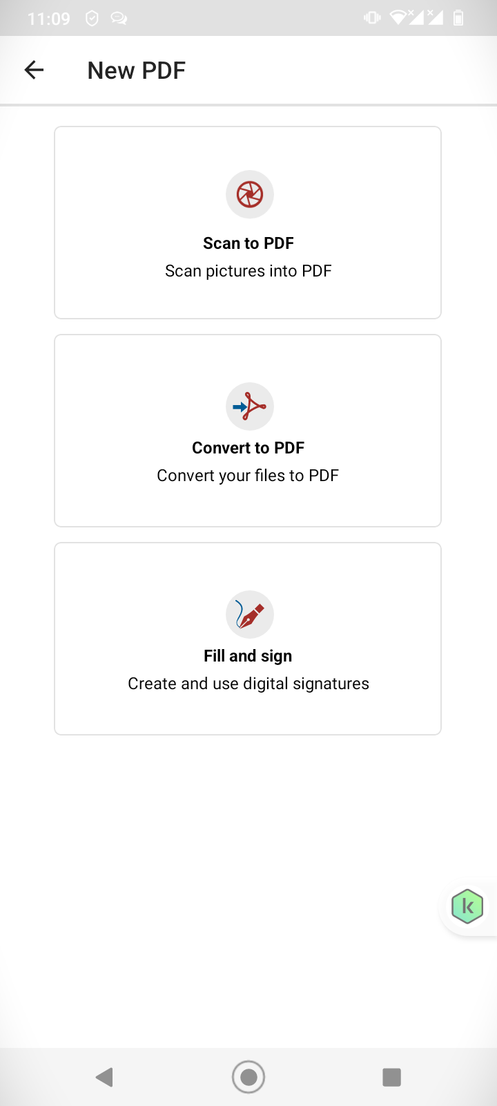 MobiSystems OfficeSuite Scan to PDF