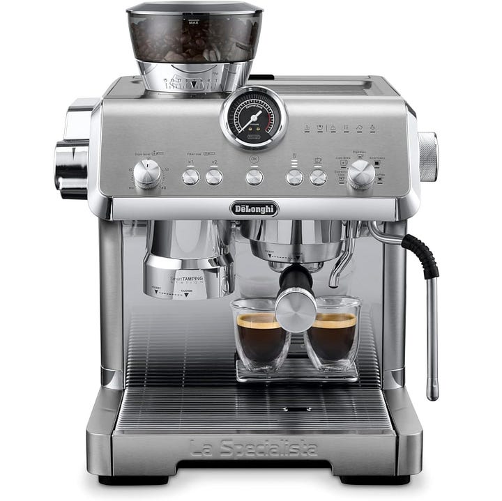 De’Longhi La Specialista Opera Espresso Machine with Cold Brew, Commercial-style Steam Wand for Latte, Cappuccino, Built-in Grinder, EC9555M — Best Expresso Machines Under $2000 (Reviews) — walfosbrand.com