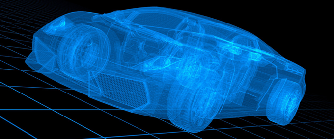 3D Model of Car