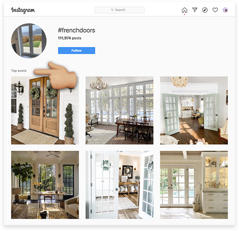 Top Posts on the web version of Instagram