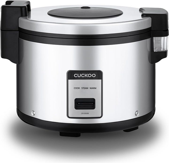 CUCKOO CR-3055 30-Cup — best commercial rice cookers reviews — walfosbrand.com