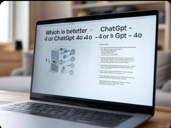 Which is Better: ChatGPT-4 or  ChatGPT-4o?