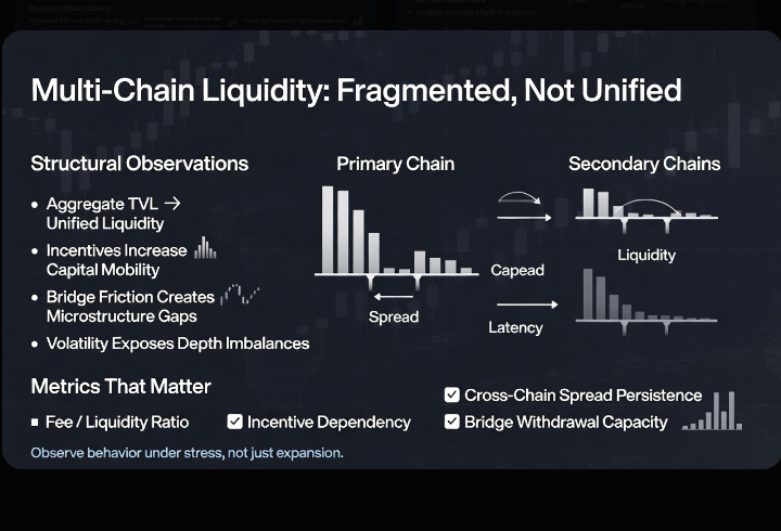 Multi-Chain Liquidity: Expansion or Fragmentation? A Field Perspective