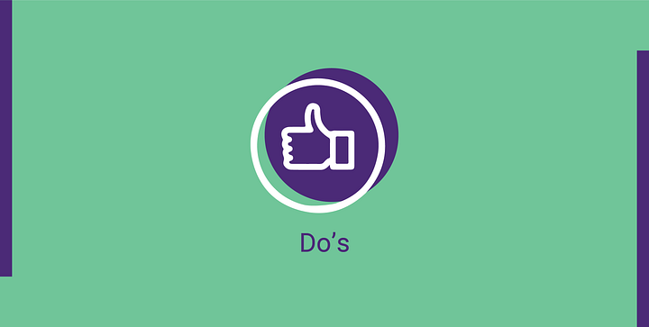do's of event gamification