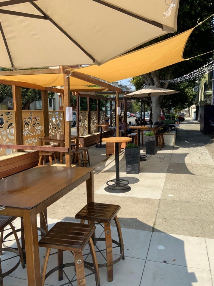 Outdoor Dining in SF Is Back. Here Are Our Favorite Al Fresco Spots