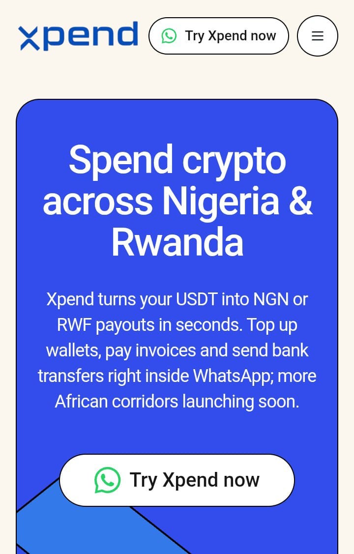 How Xpend Is Turning WhatsApp Into Africa’s Most Powerful Crypto Wallet