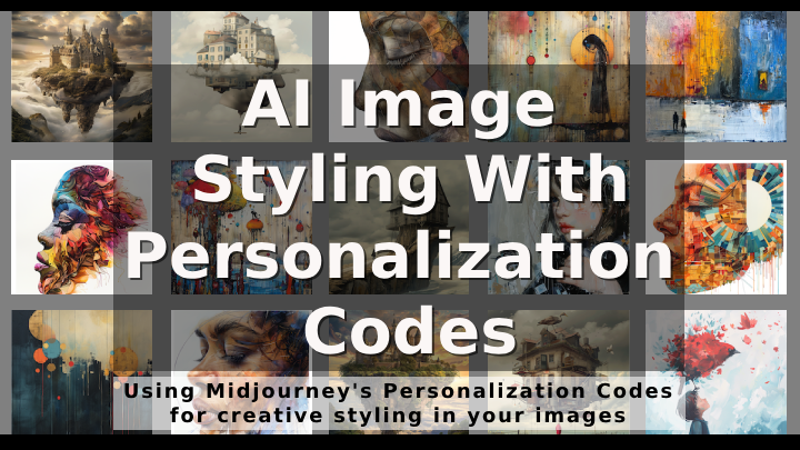 AI Image Styling with Personalization Codes
