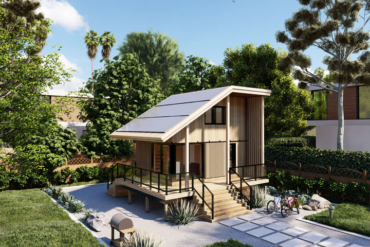 540 SQFT Zero-Carbon House Model: Eco-Friendly Living Space Ideas