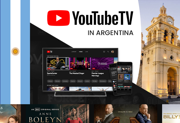 YouTube TV in Argentina