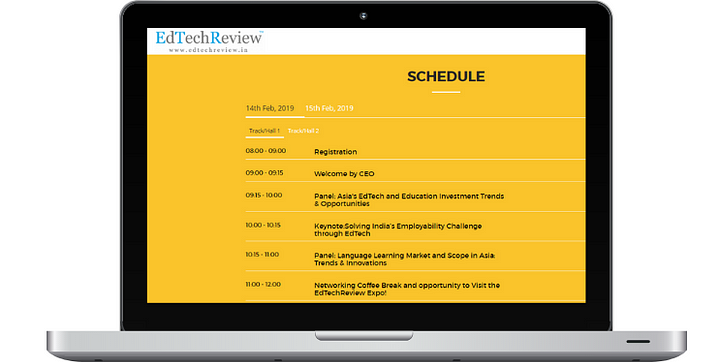 EdTech Schedule