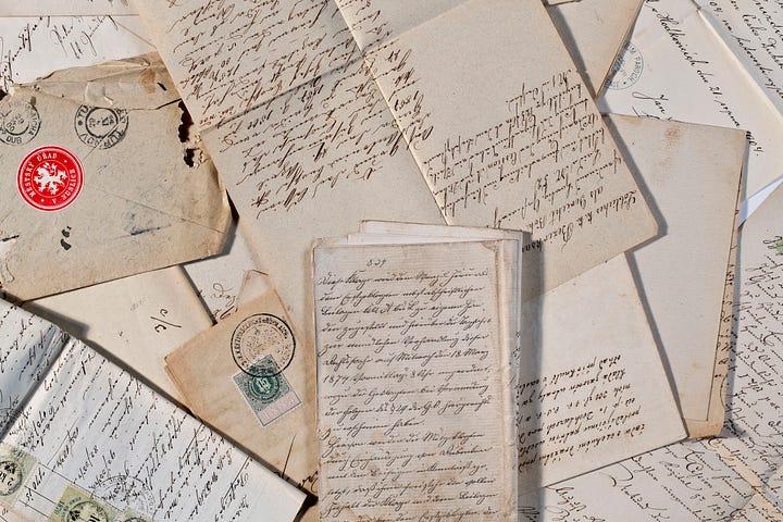 Old handwritten letters