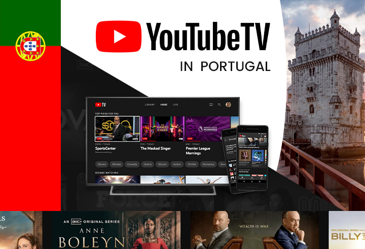 YouTube TV in Portugal