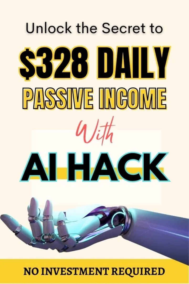 Unlock the Secret to $328 Daily Passive Income with AI — No Investment Required!