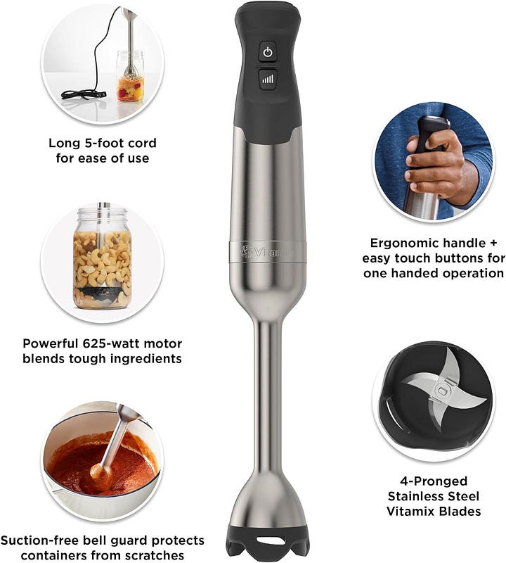 Vitamix Immersion BlenderVitamix Immersion Blender — Best Non-Toxic Immersion Blenders (Reviews) — walfosbrand.com