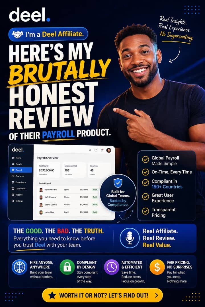 I’m a Deel Affiliate. Here’s My Brutally Honest Review of Their Payroll Product.