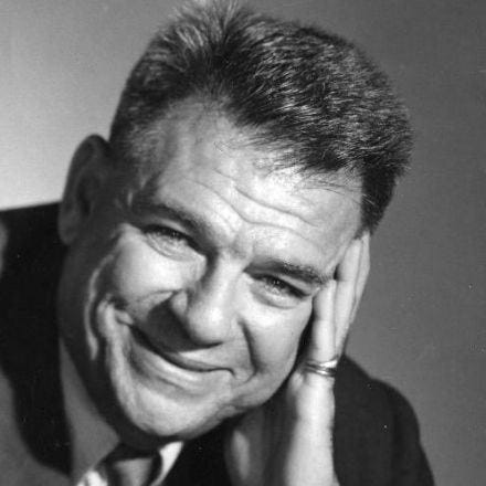 Photo of Oscar Hammerstein in black and white