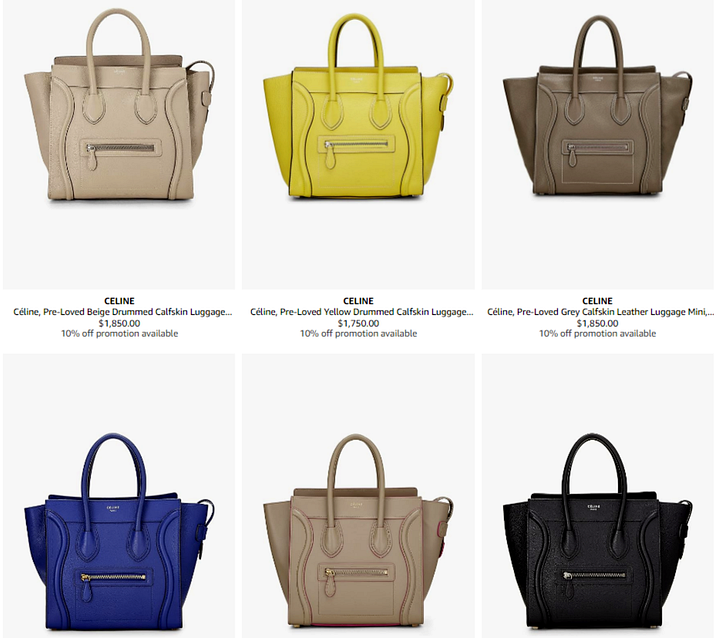 Celine Luggage Tote