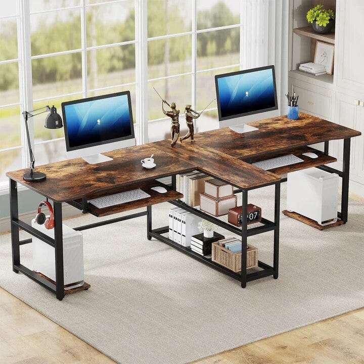 2 Person Computer Desk