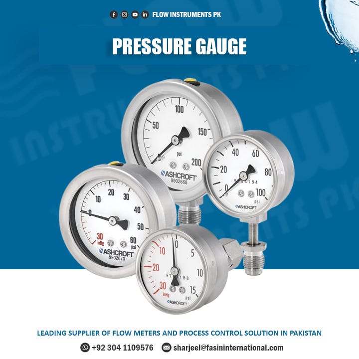 High purity pressure gauges in Pakistan