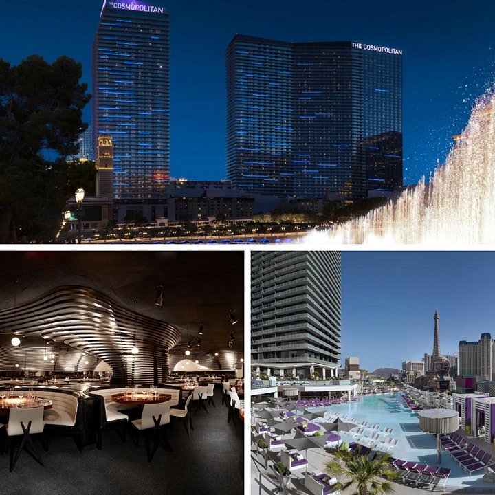 Cosmopolitan of Las Vegas — Best Hotels in Las Vegas for a Bachelorette Party — grandgoldman.com