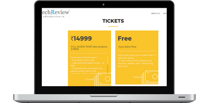 EdTech Ticketing