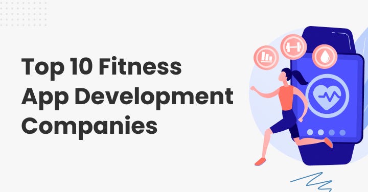 Top 10 fitness App Development Company Banner