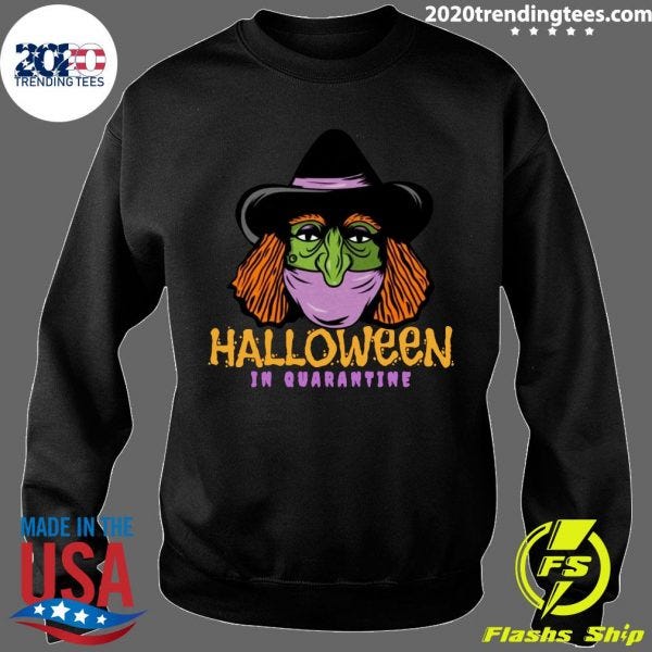 quarantine halloween shirts