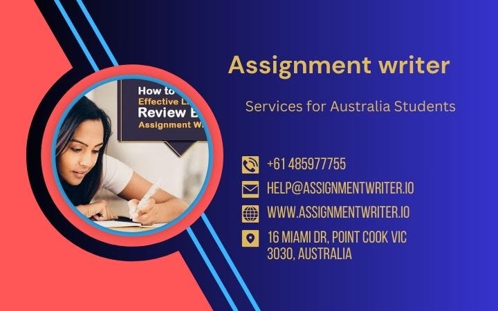 Assignment writer