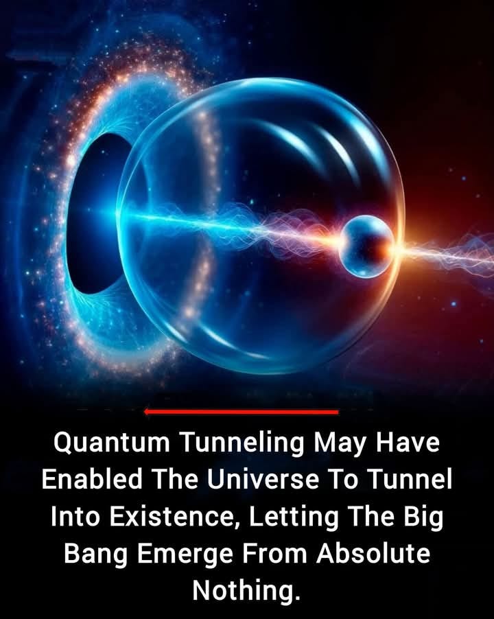 The universe might have begun through quantum tunneling a mind-bending The universe might have begun through quantum tunneling a mind-bending