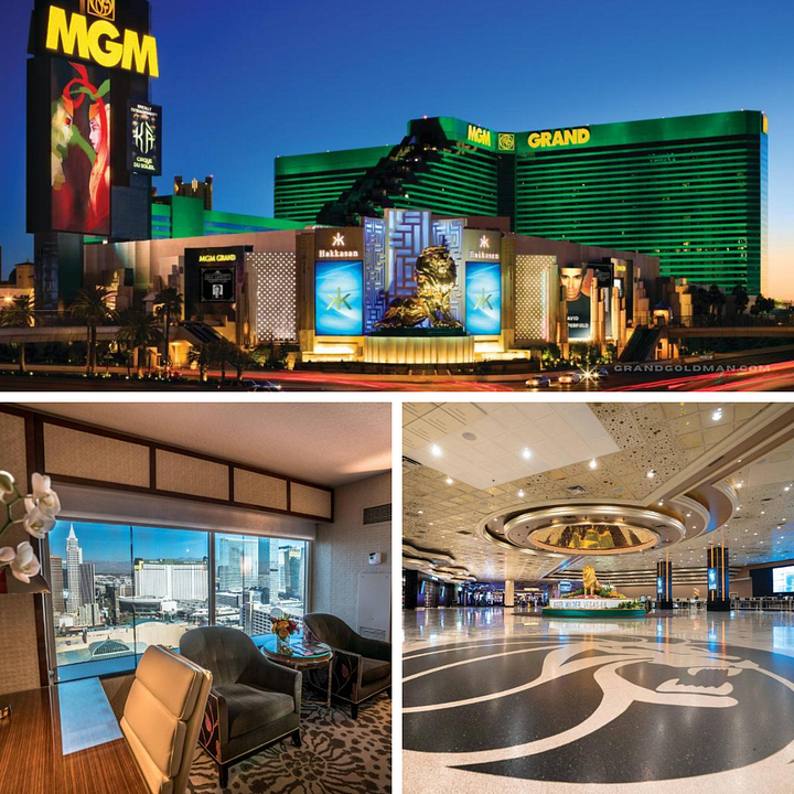 MGM Grand Hotel & Casino — Best Hotels in Las Vegas for a Bachelorette Party — grandgoldman.com