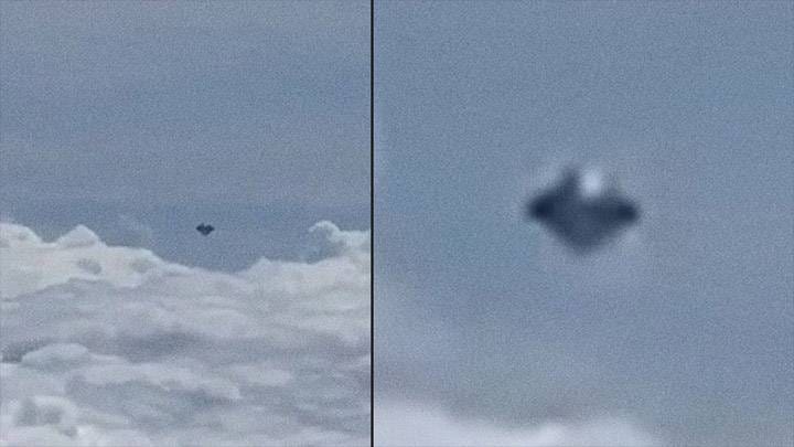 UFO is filmed on a flight from Bogotá to Salento Colombia