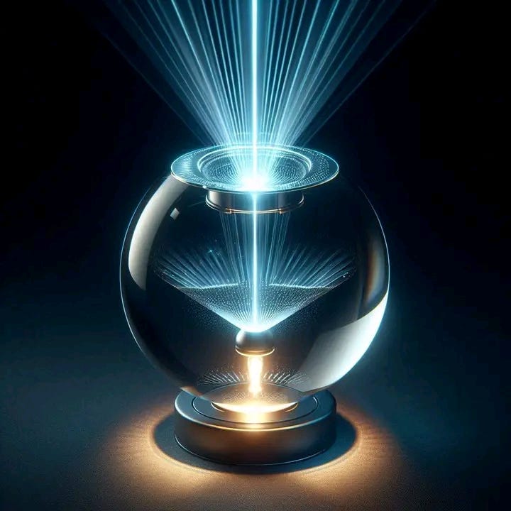 Parable Of The God’s Light laser Hologram