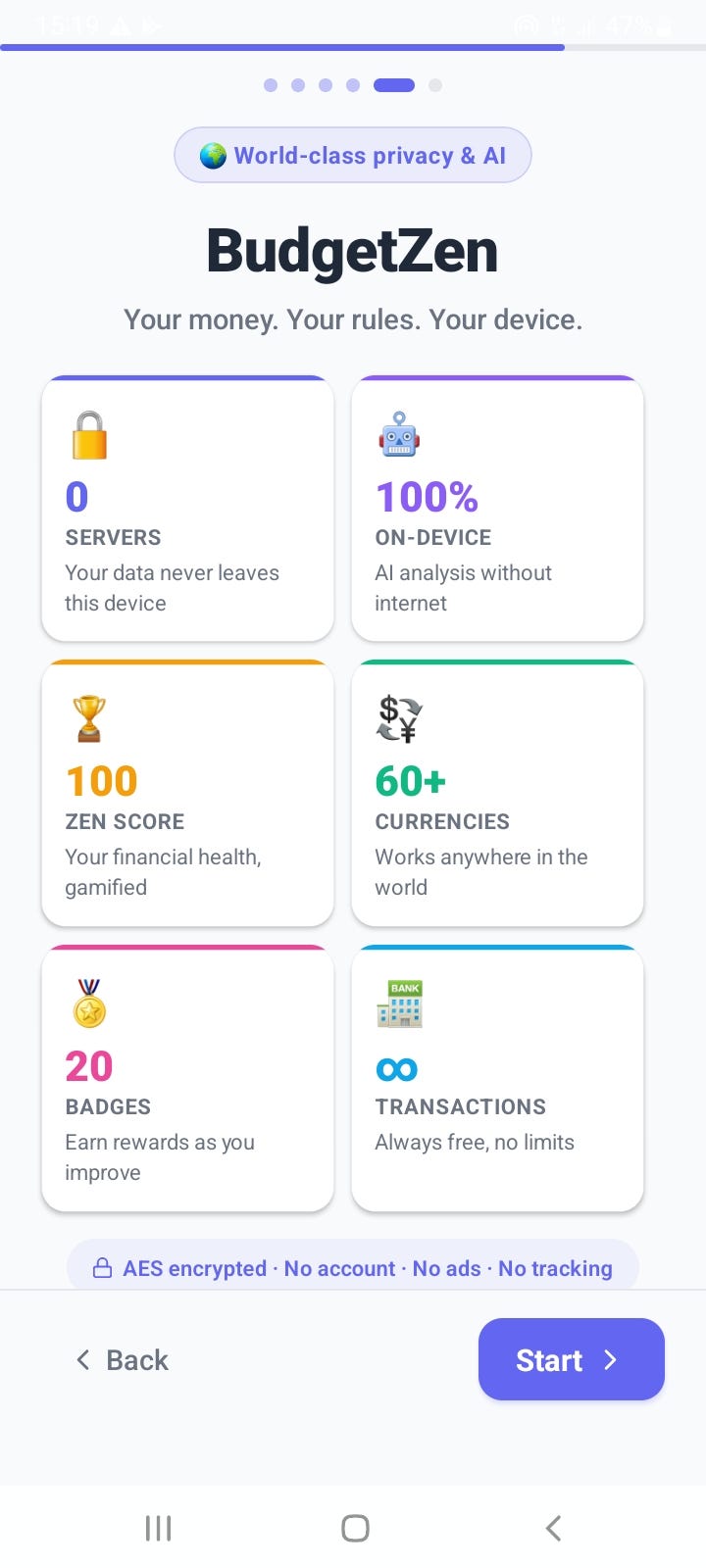  BudgetZen — The World’s Most Private Personal Finance App is Now Live on Google Play