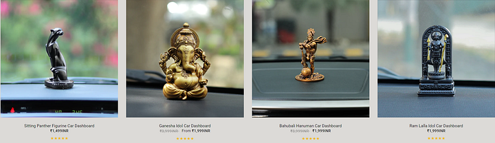 car dashboard items