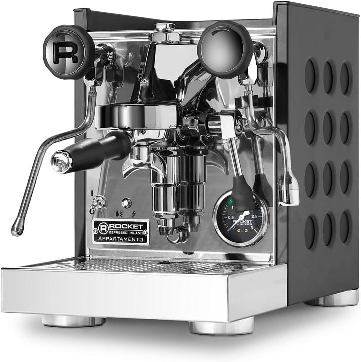 Rocket Appartamento Espresso Machine — High-end Pick — Best Expresso Machines Under $2000 (Reviews) — walfosbrand.com