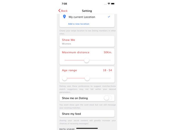 User Profile & Settings Ionic 5 Tinder Styled App Starter