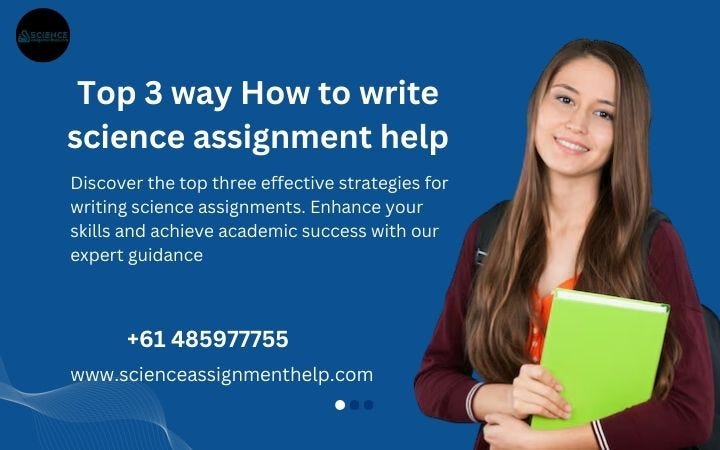 science assignment help