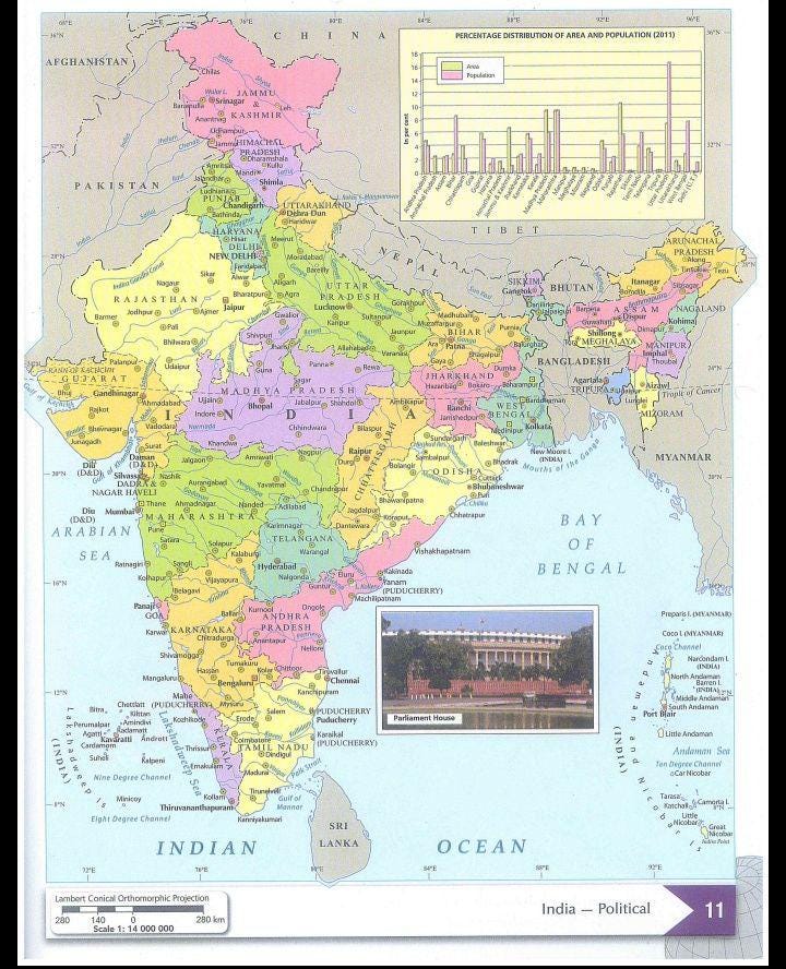 Orient Blackswan School Atlas PDF for UPSC