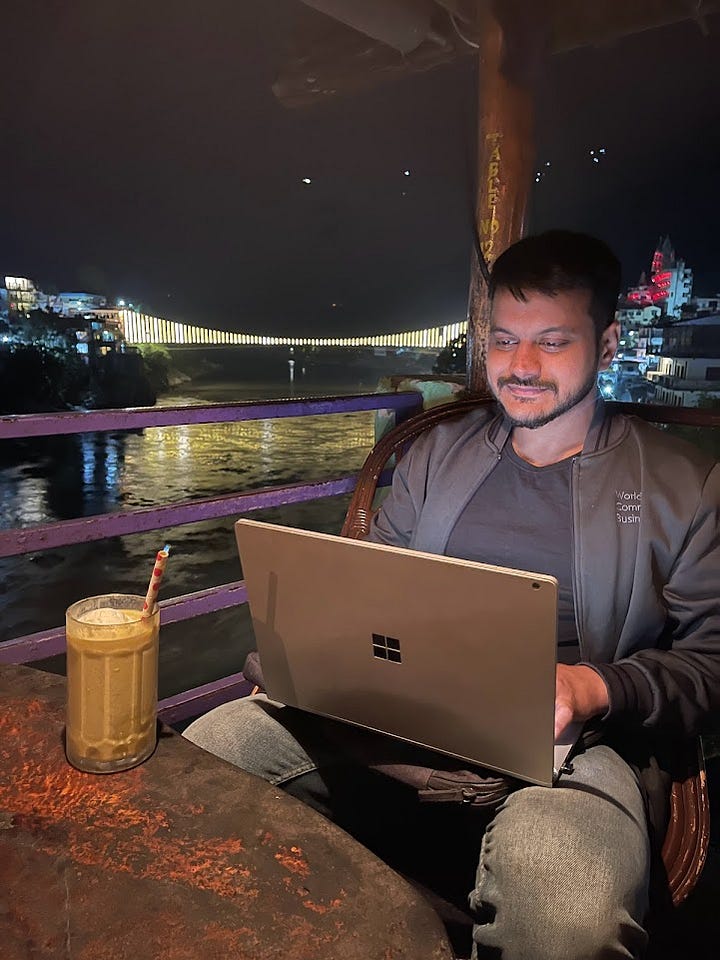 Managing work and travel