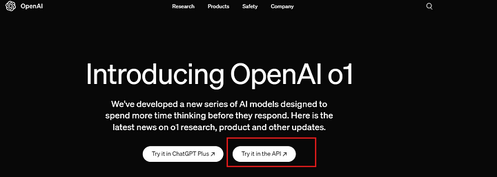 Como Usar a API OpenAI o1