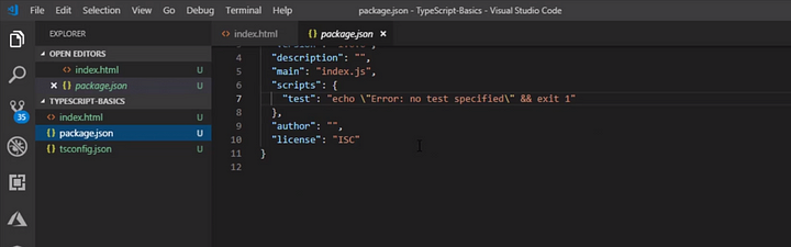 Typescript tutorials: webpack typescript Configuration