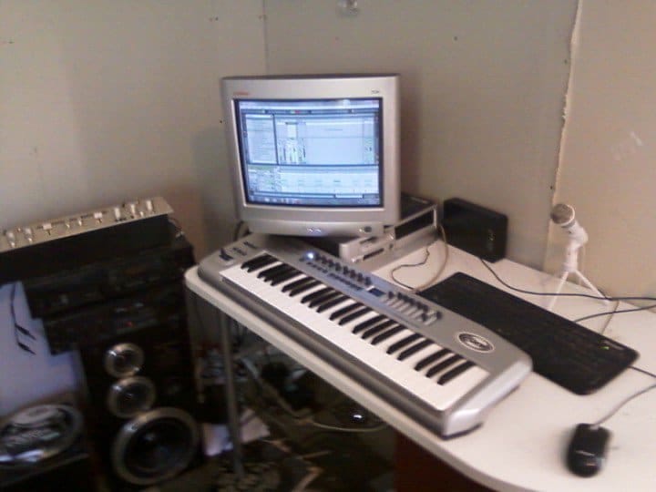bad bedroom recording studio